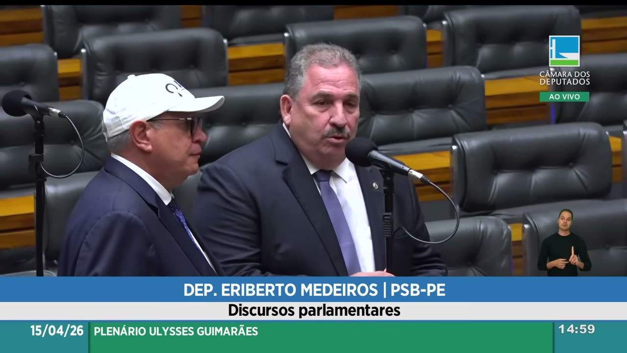 Vídeo do evento em 57:11