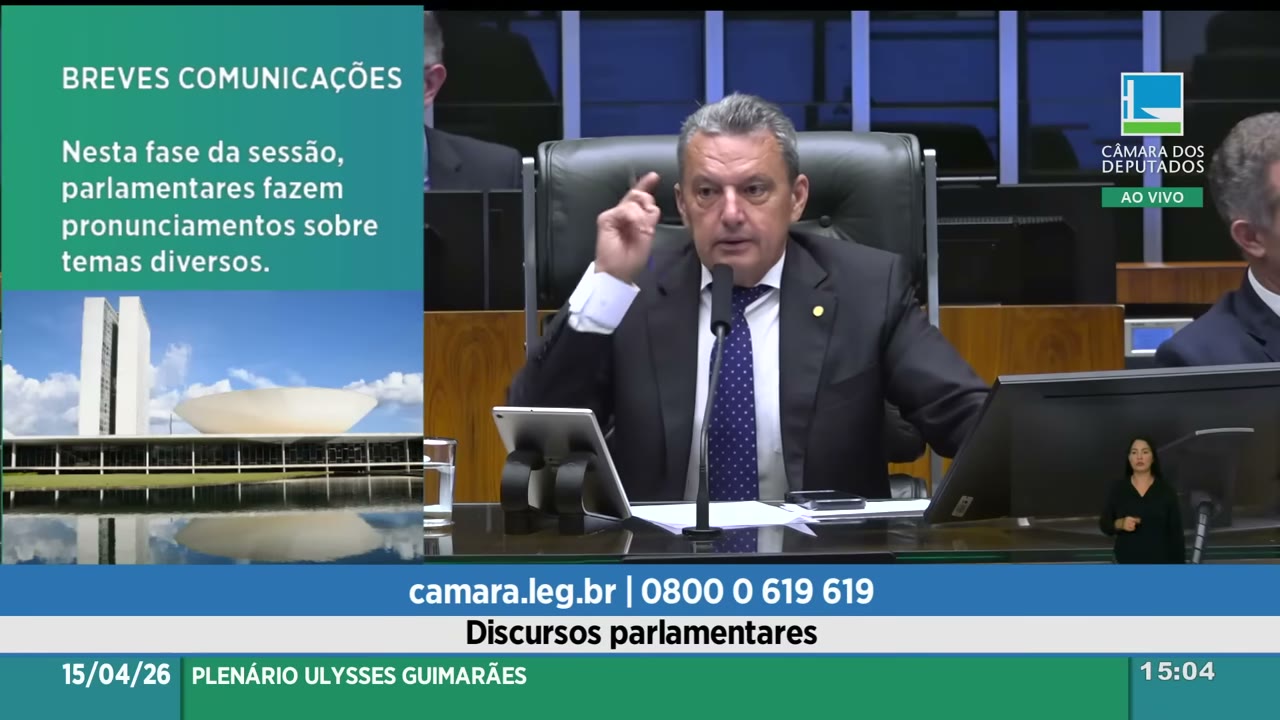 Vídeo do evento em 1:02:55