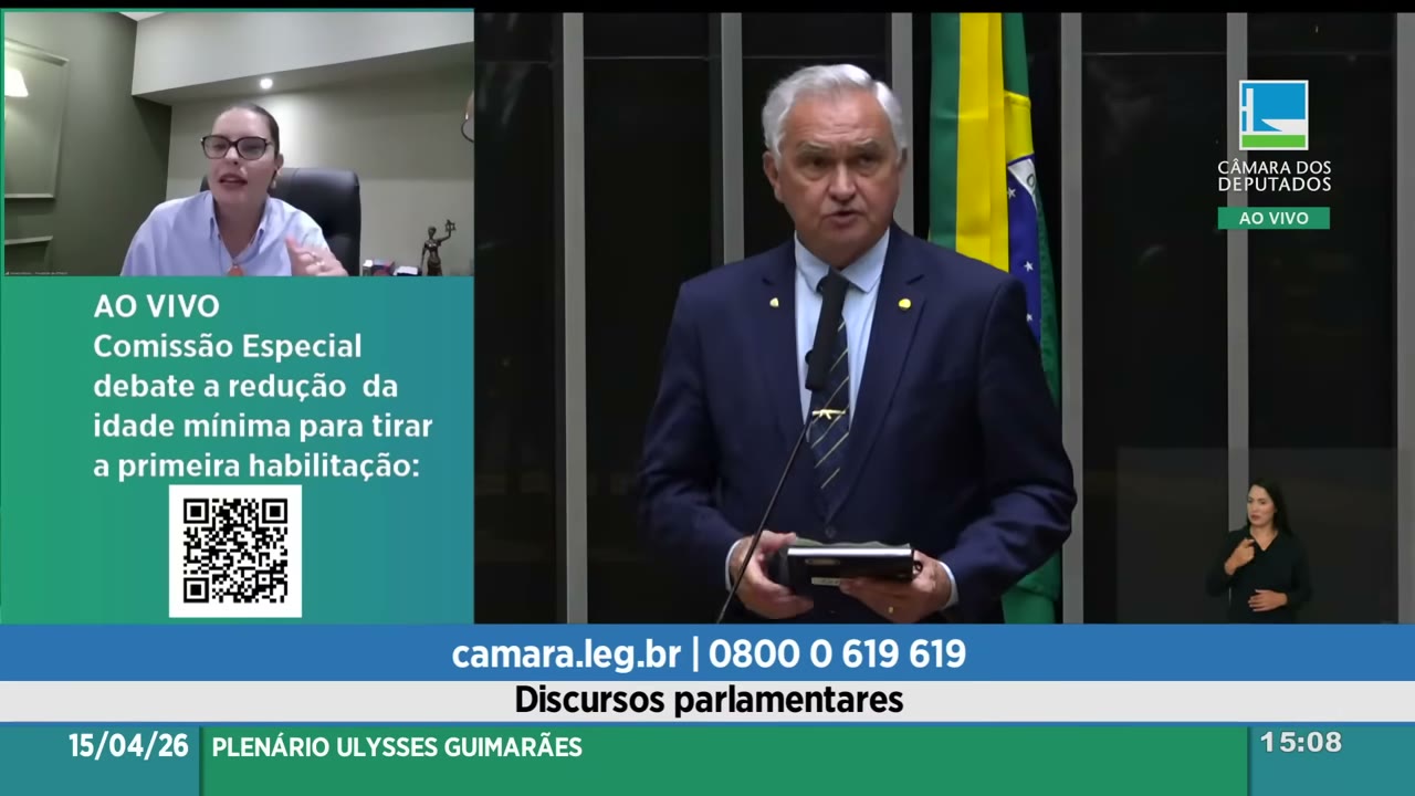 Vídeo do evento em 1:06:56