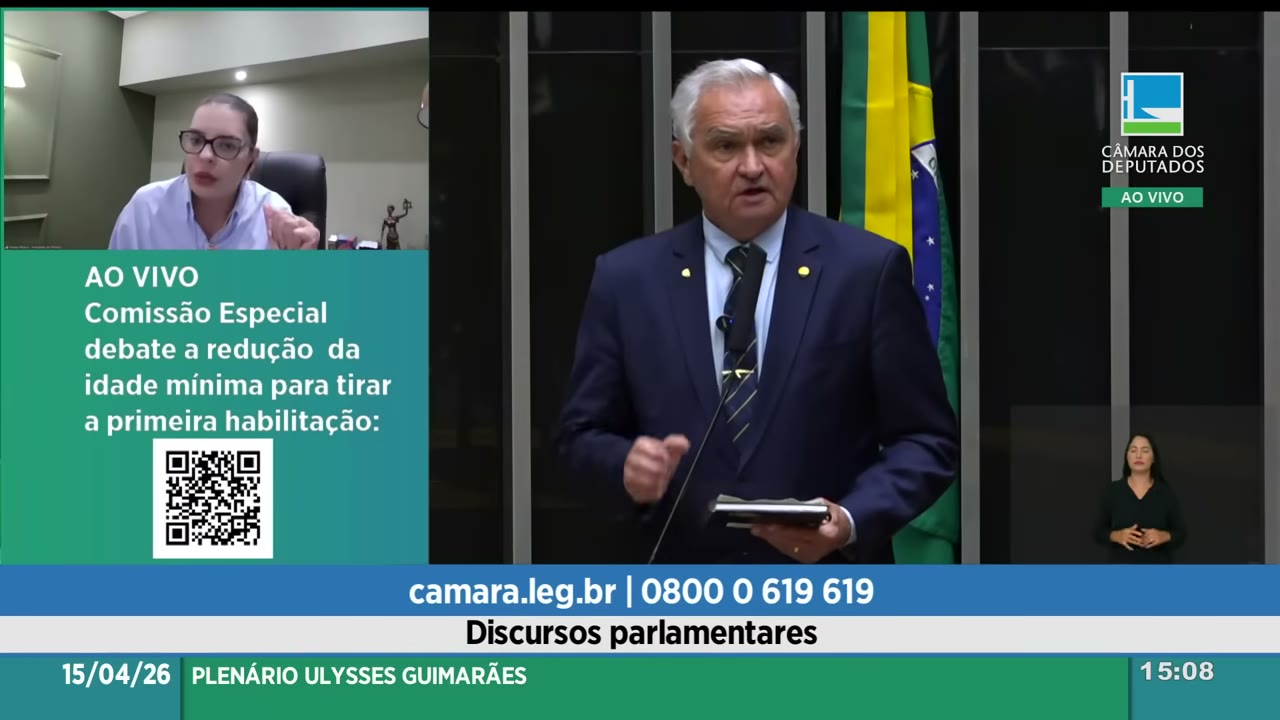 Vídeo do evento em 1:07:00