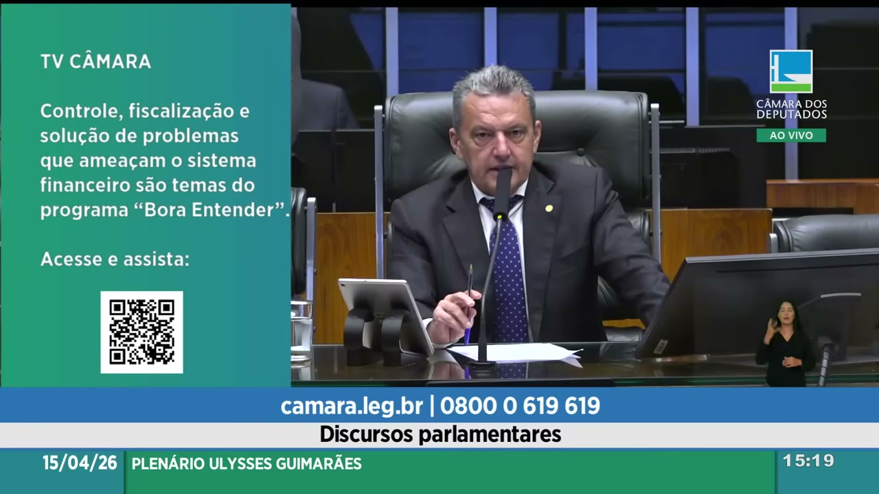 Vídeo do evento em 1:17:25