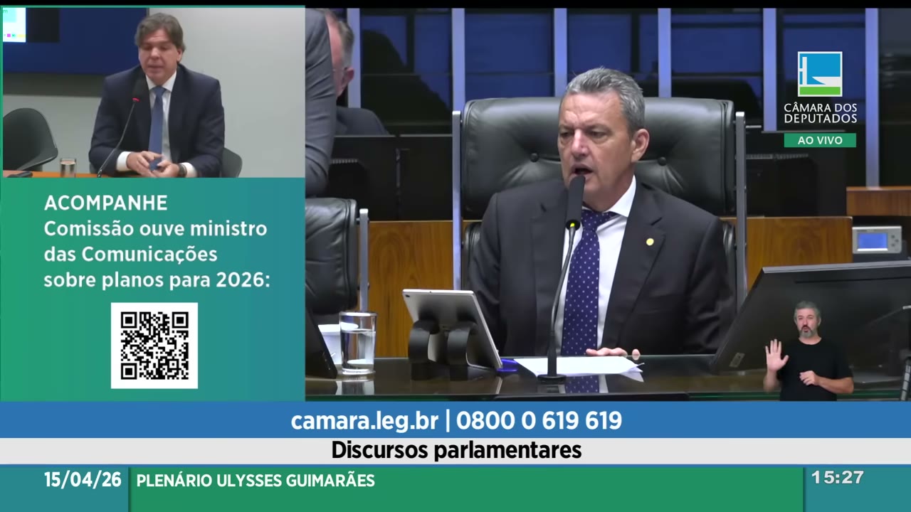 Vídeo do evento em 1:26:08
