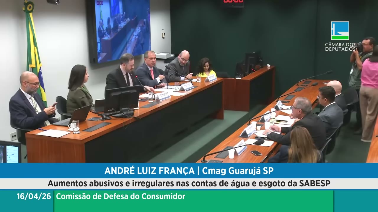 Vídeo do evento em 54:18