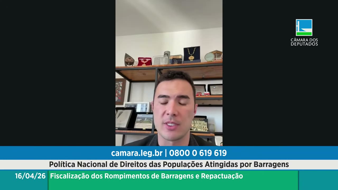 Vídeo do evento em 17:00