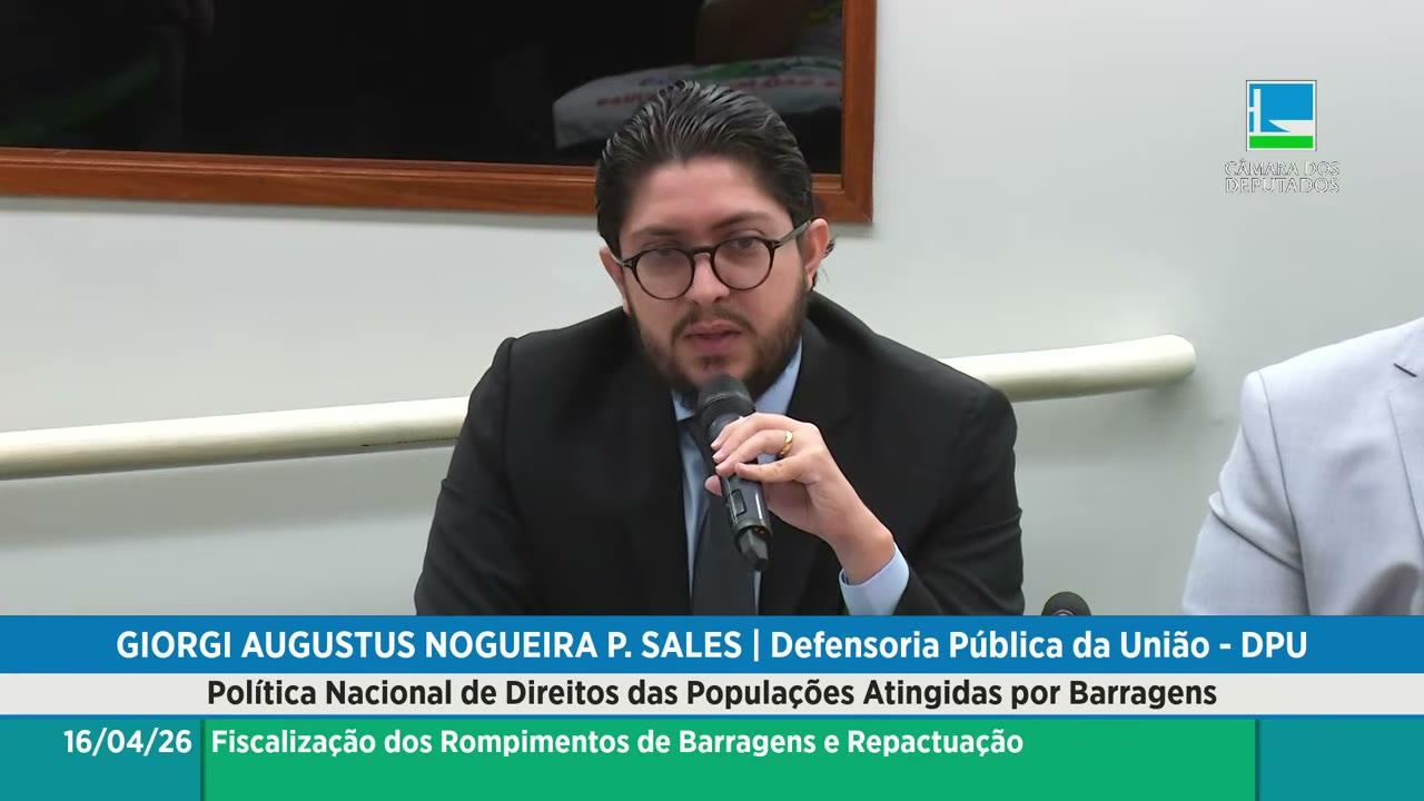 Vídeo do evento em 1:27:07