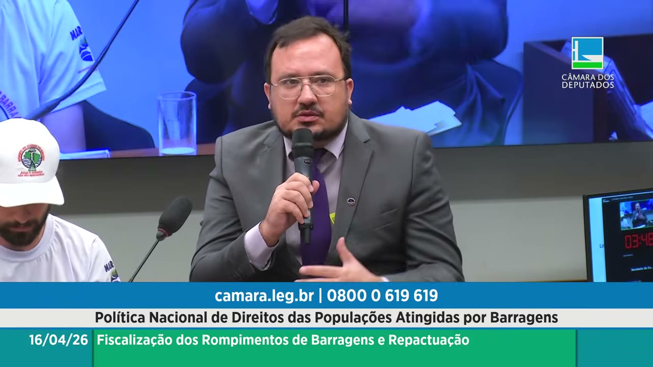 Vídeo do evento em 1:53:18