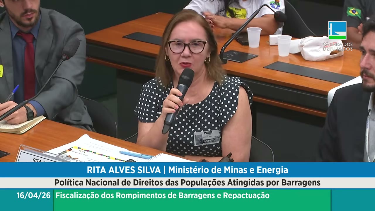 Vídeo do evento em 1:58:37