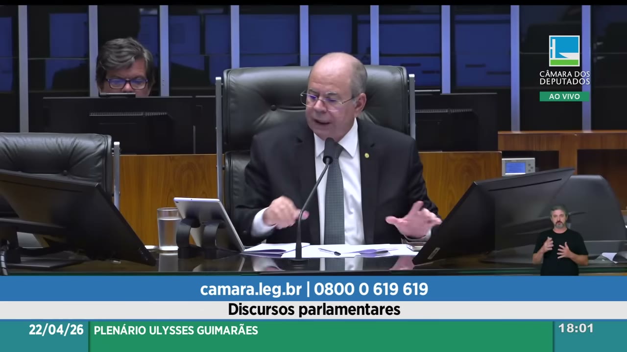 Vídeo do evento em 45:47
