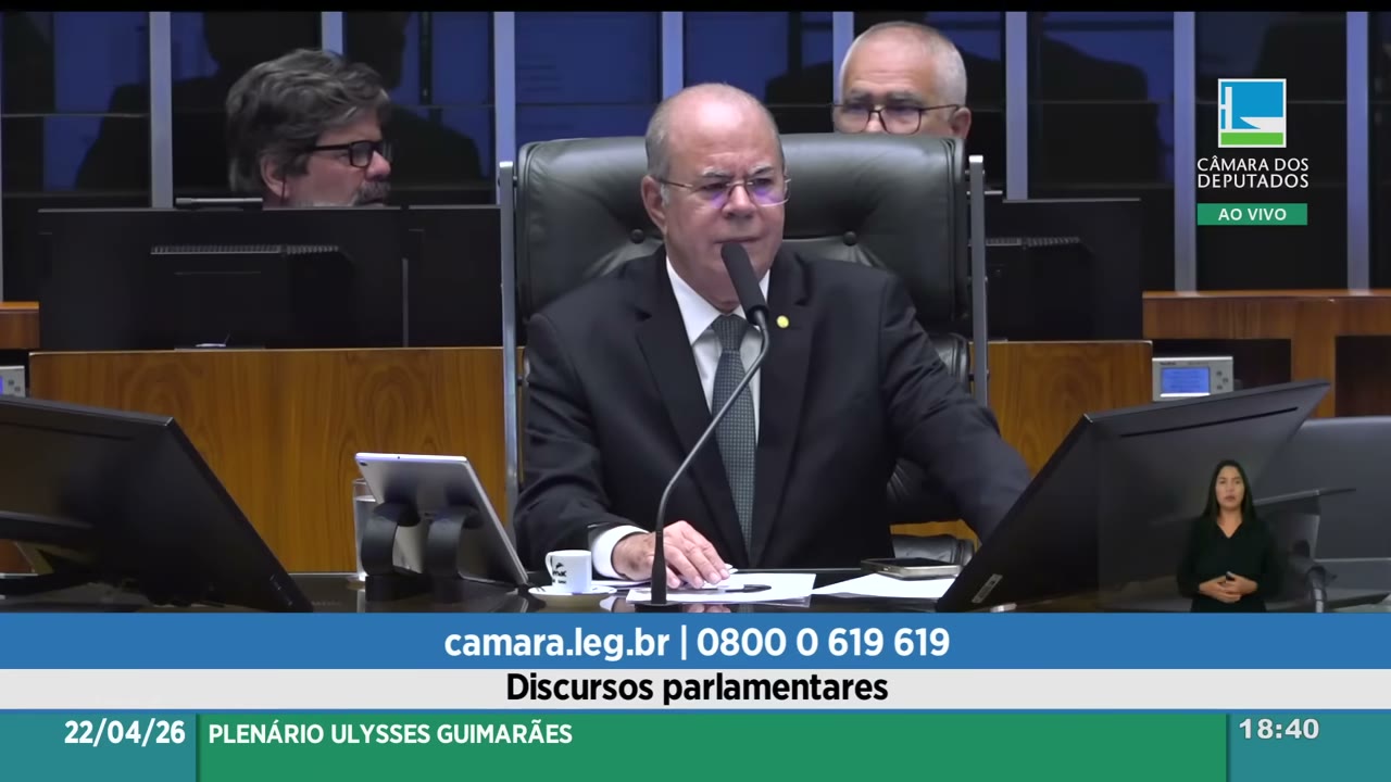 Vídeo do evento em 1:25:15