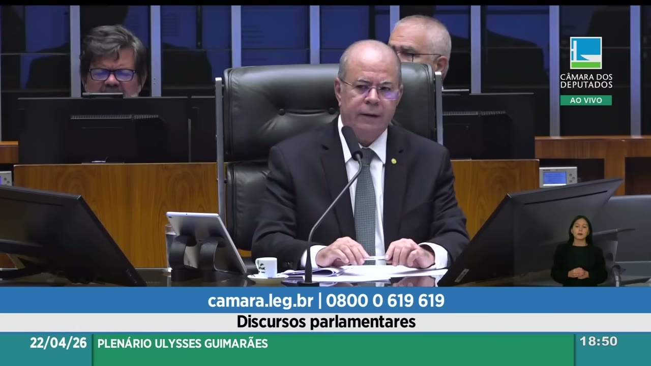 Vídeo do evento em 1:35:03