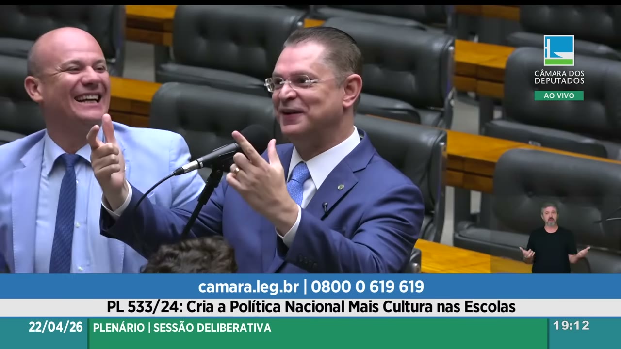 Vídeo do evento em 1:57:13