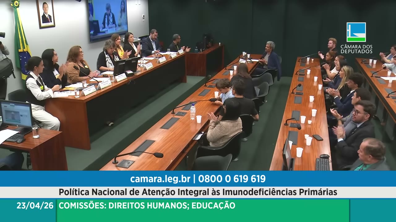 Vídeo do evento em 33:49