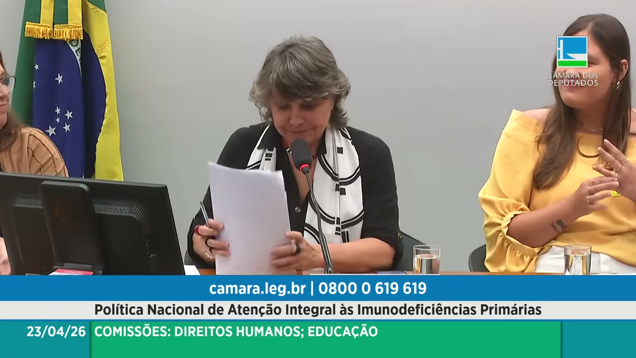 Vídeo do evento em 1:21:05