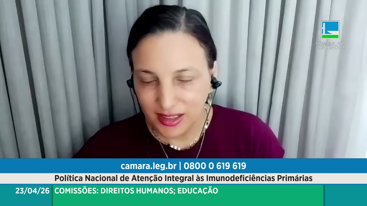 Vídeo do evento em 1:21:25