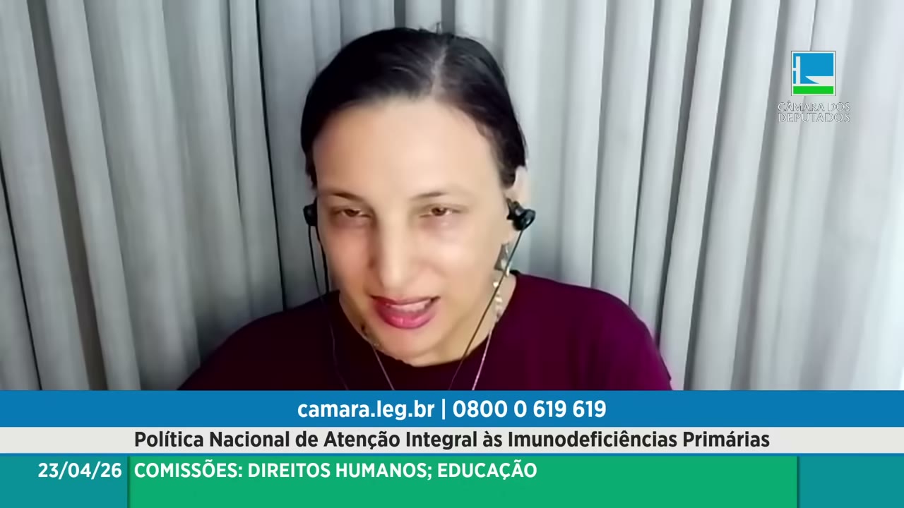 Vídeo do evento em 1:57:30
