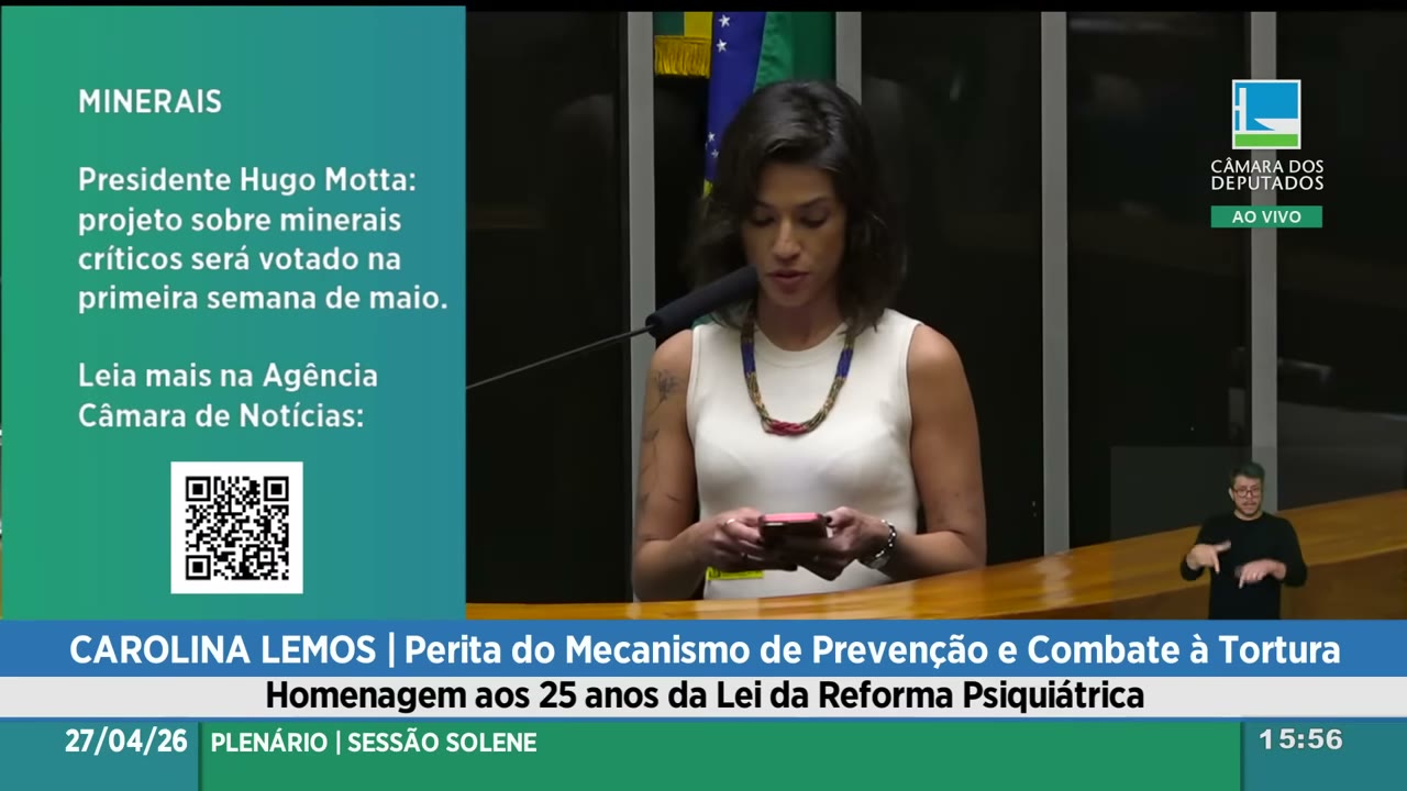 Vídeo do evento em 32:44