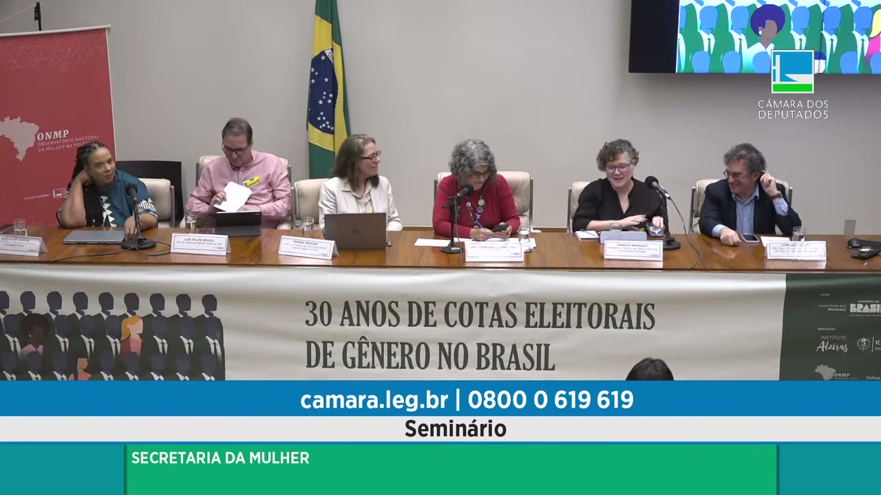 Vídeo do evento em 1:33:10