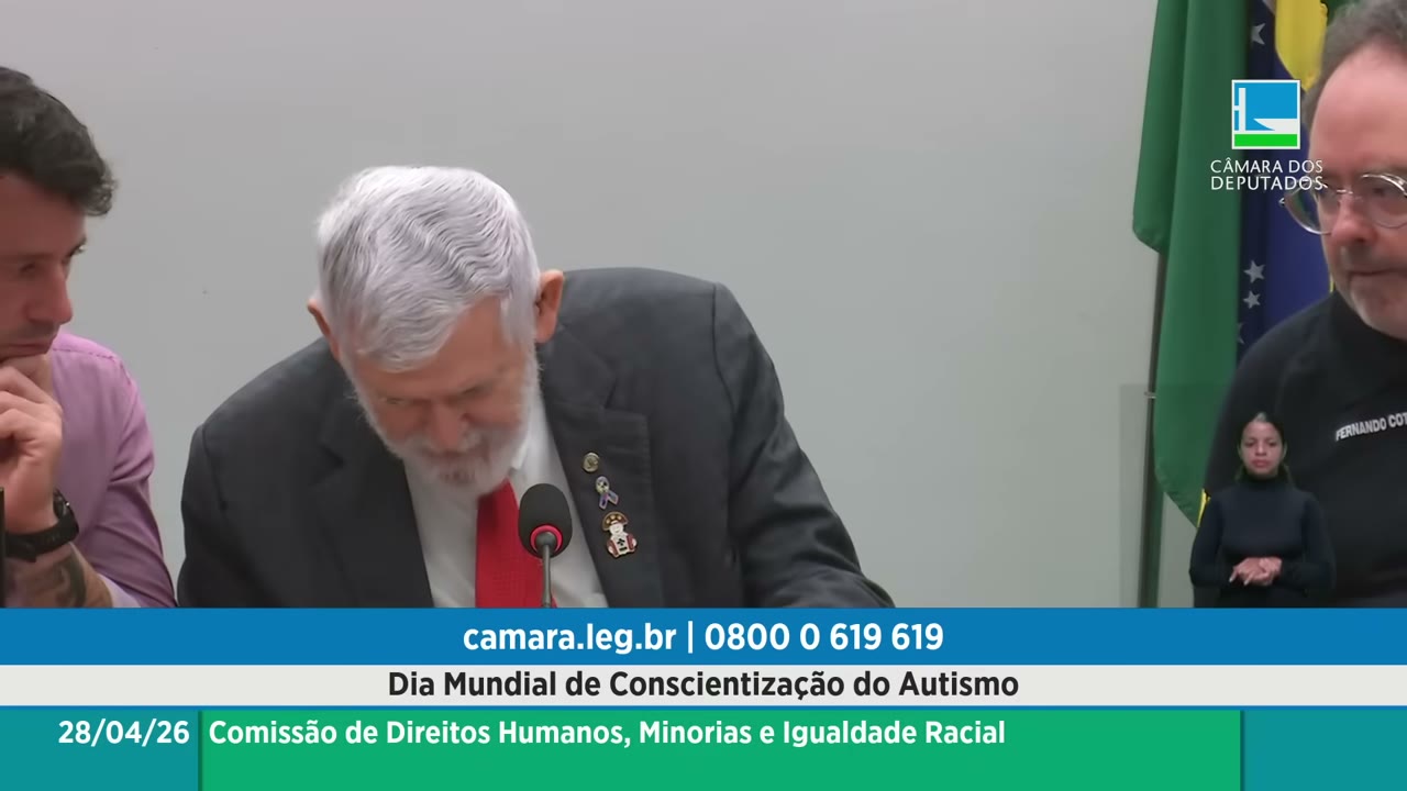 Vídeo do evento em 1:21:55