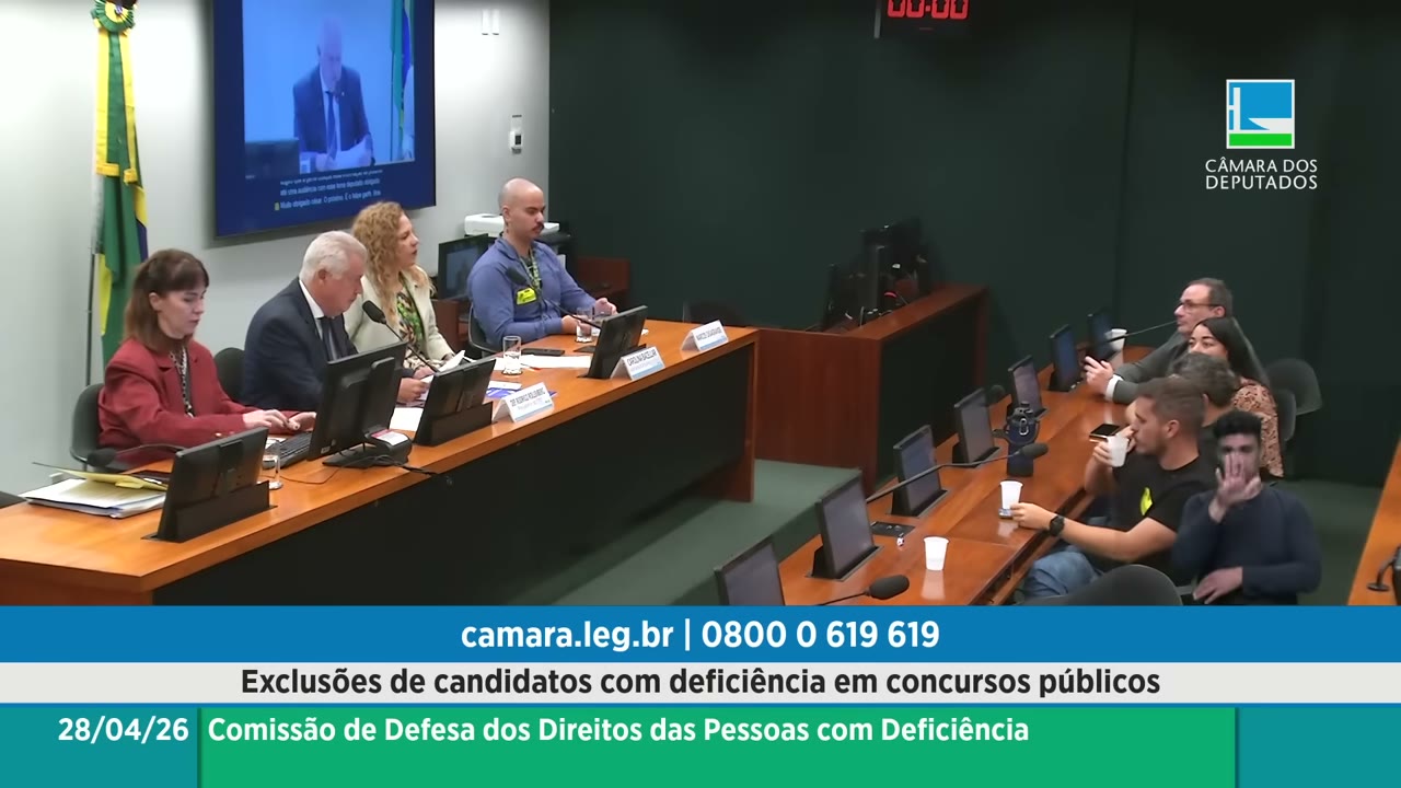 Vídeo do evento em 1:05:57