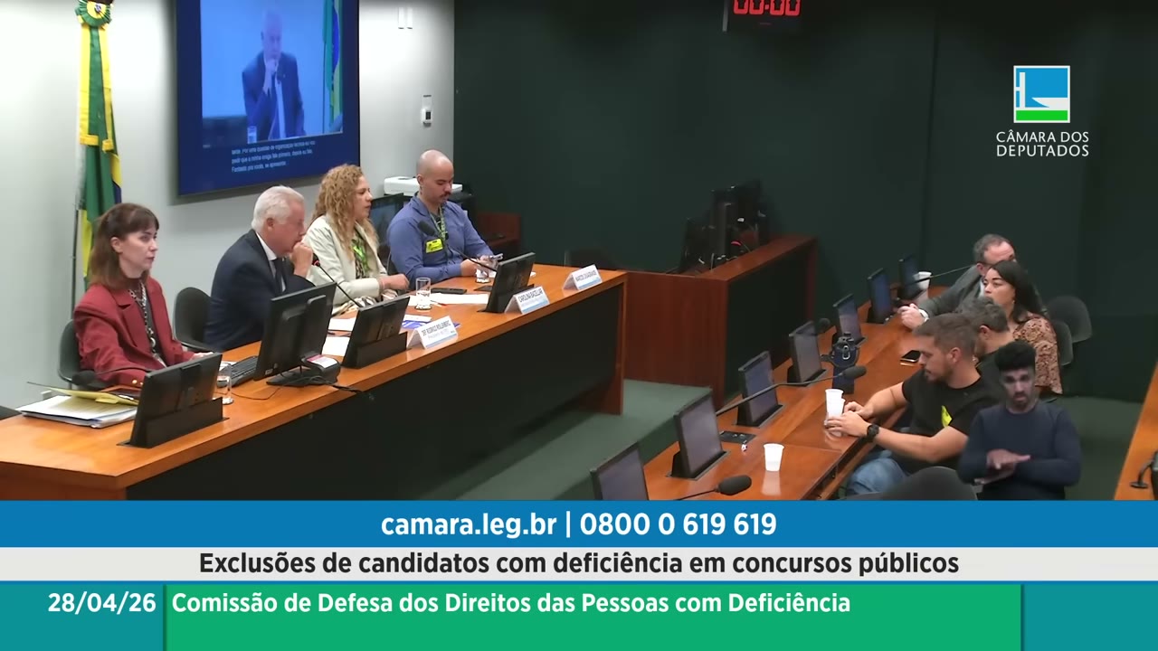 Vídeo do evento em 1:06:11