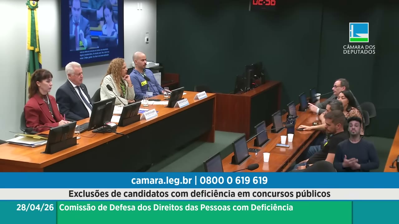 Vídeo do evento em 1:09:11