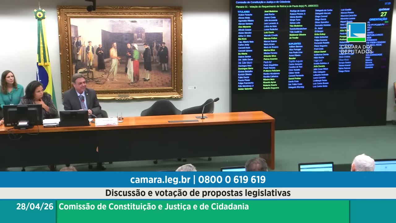 Vídeo do evento em 1:15:36