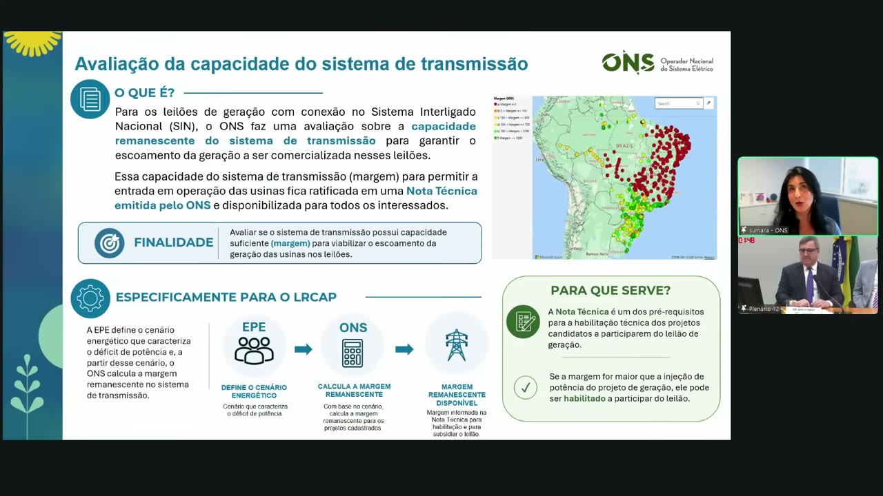 Vídeo do evento em 1:52:20