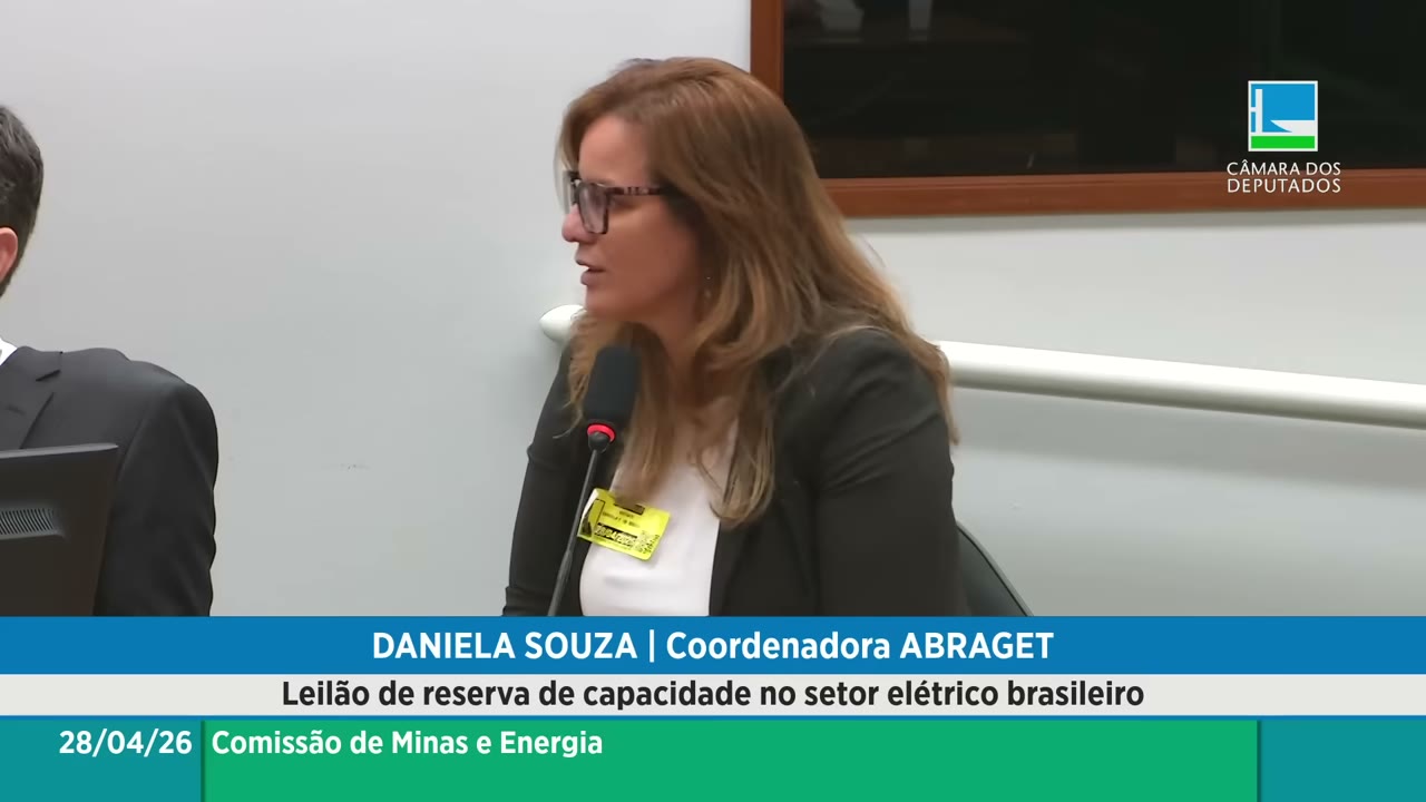 Vídeo do evento em 1:05:39