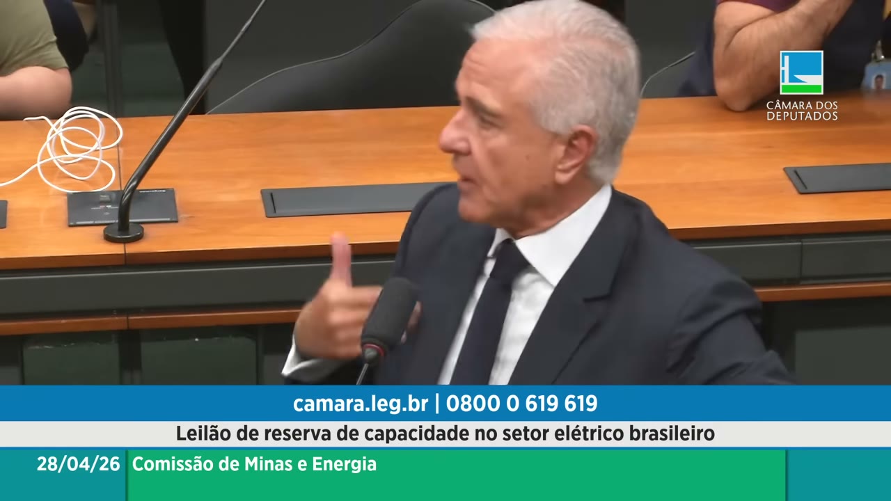 Vídeo do evento em 1:19:33