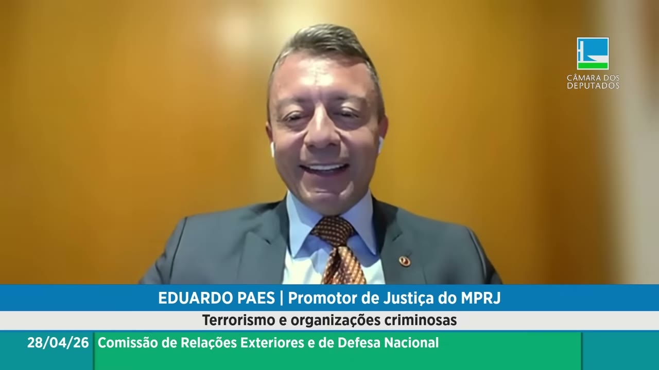 Vídeo do evento em 1:47:00