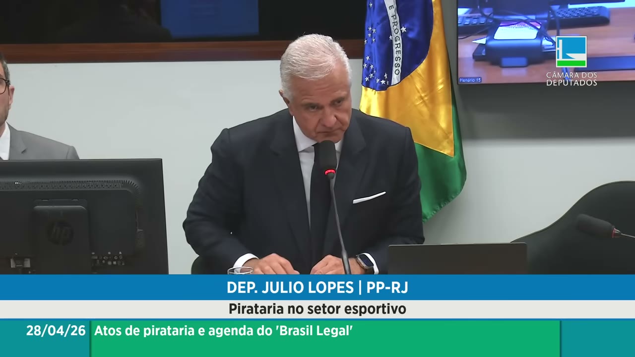 Vídeo do evento em 1:15:06