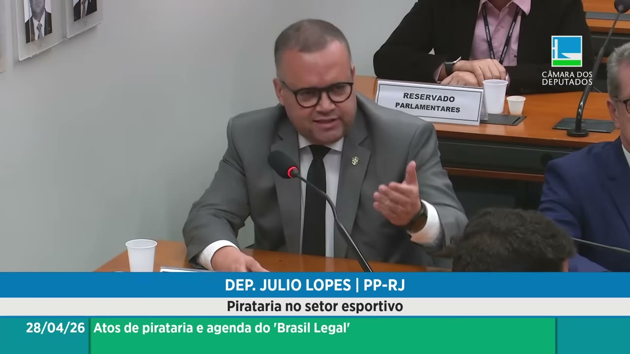 Vídeo do evento em 1:21:39