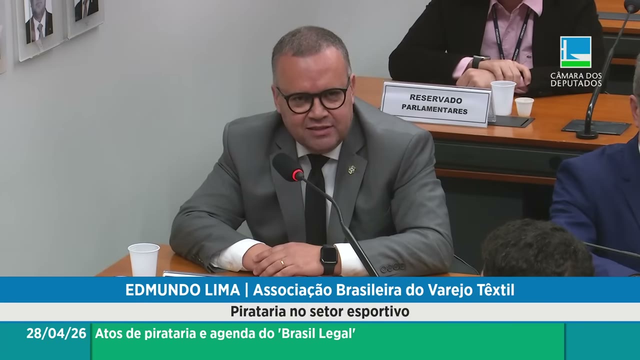 Vídeo do evento em 1:25:31