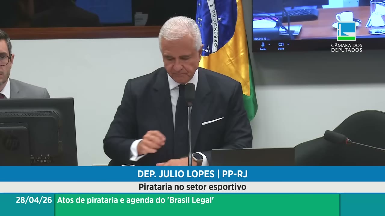 Vídeo do evento em 1:39:33