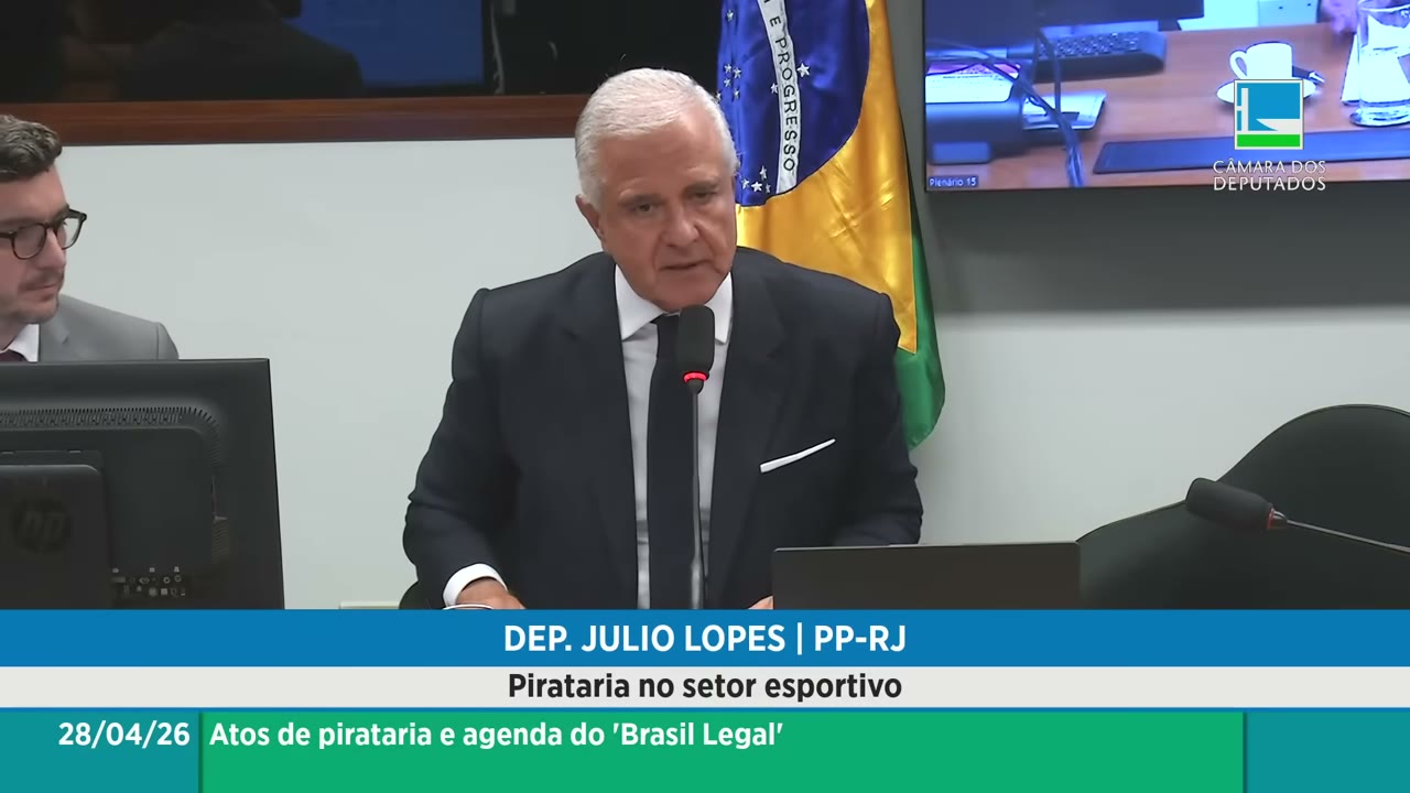 Vídeo do evento em 1:40:35