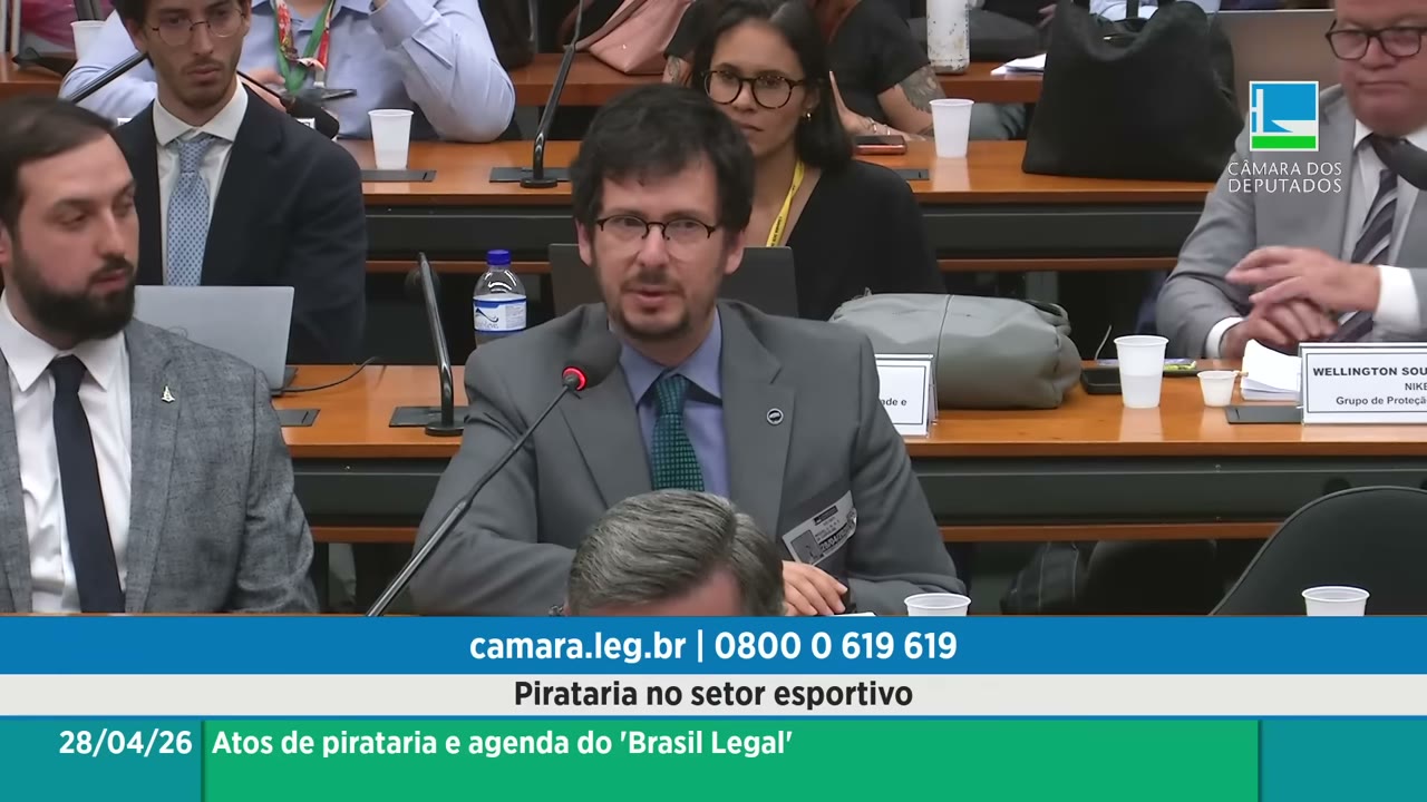 Vídeo do evento em 1:44:37