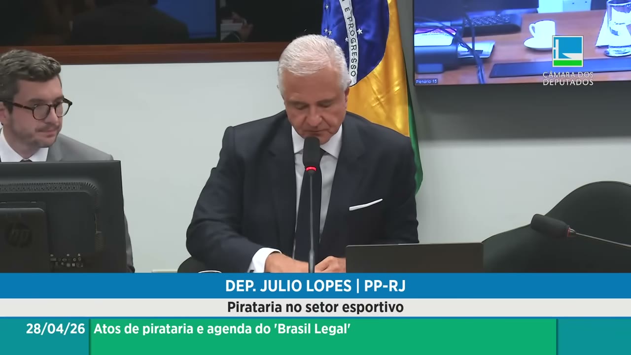 Vídeo do evento em 1:45:02