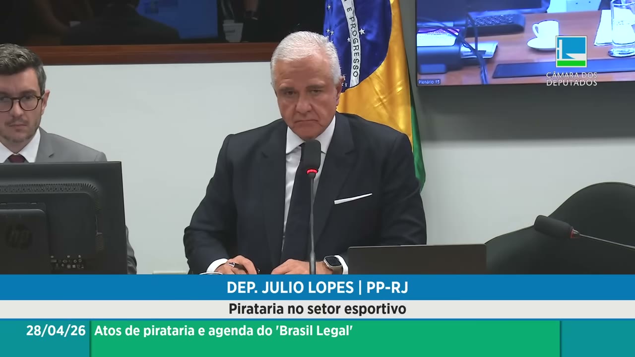 Vídeo do evento em 1:50:45