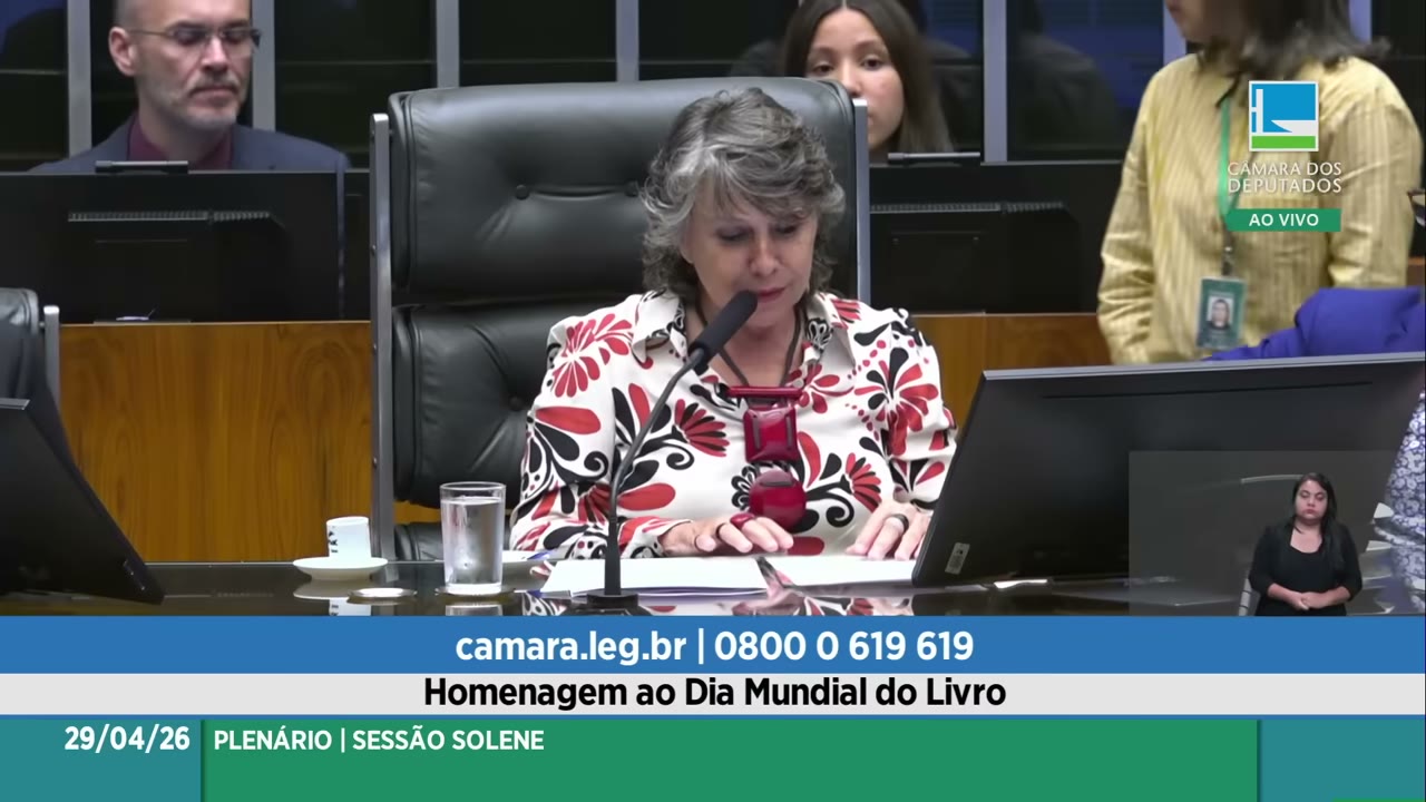 Vídeo do evento em 22:05