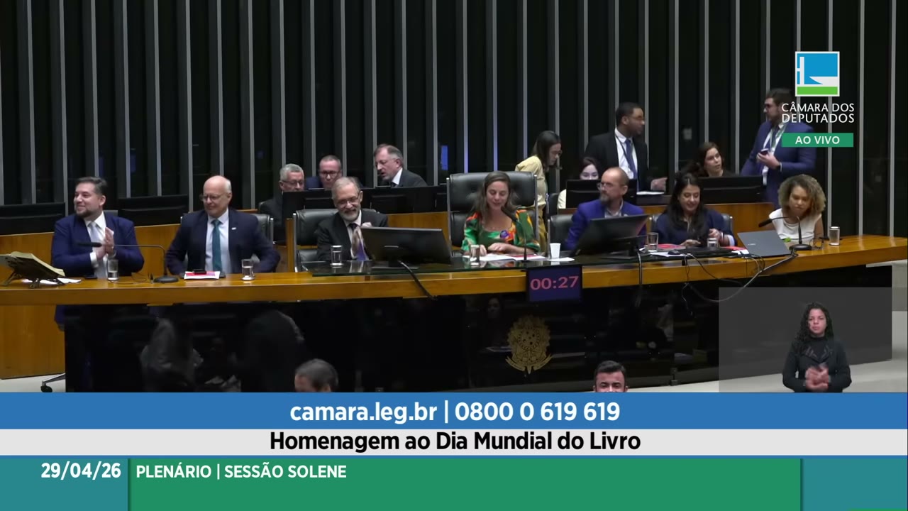 Vídeo do evento em 1:24:50