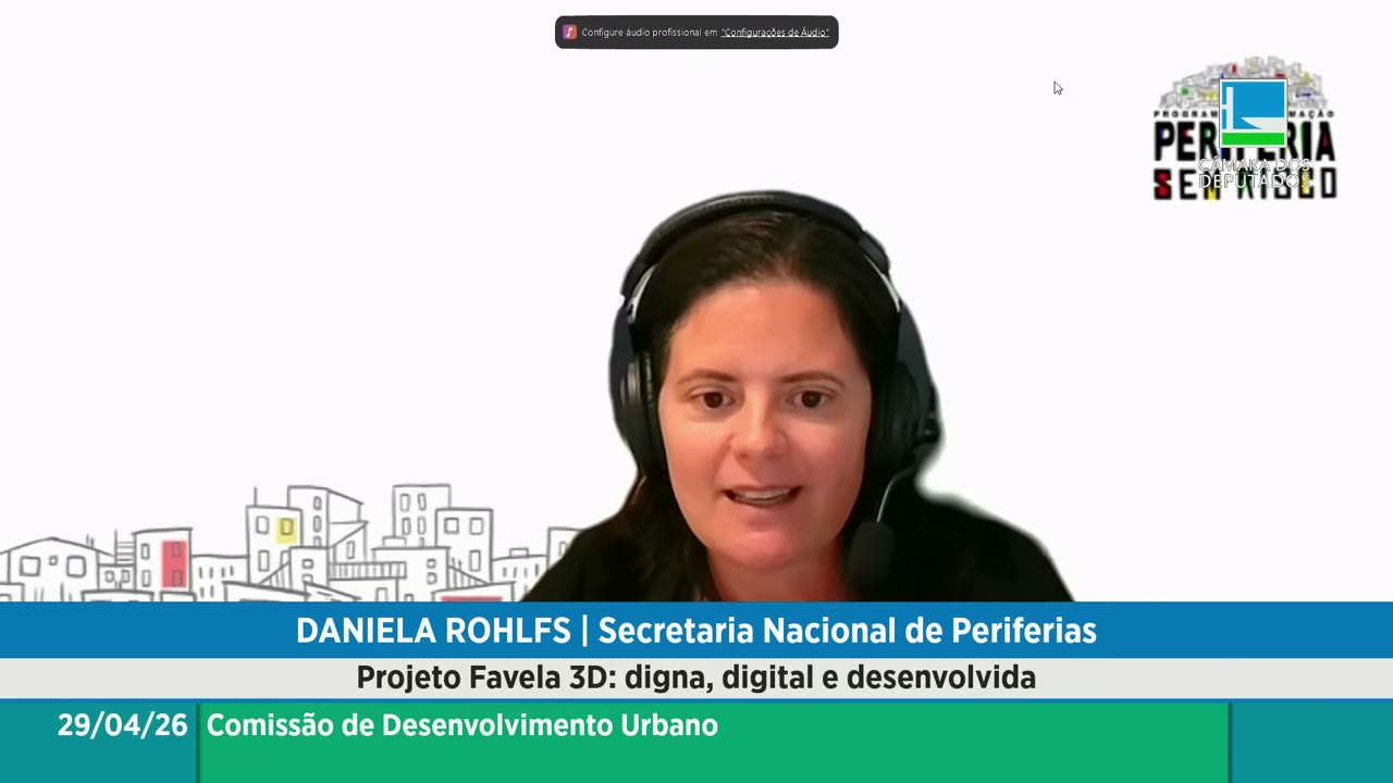 Vídeo do evento em 1:40:03