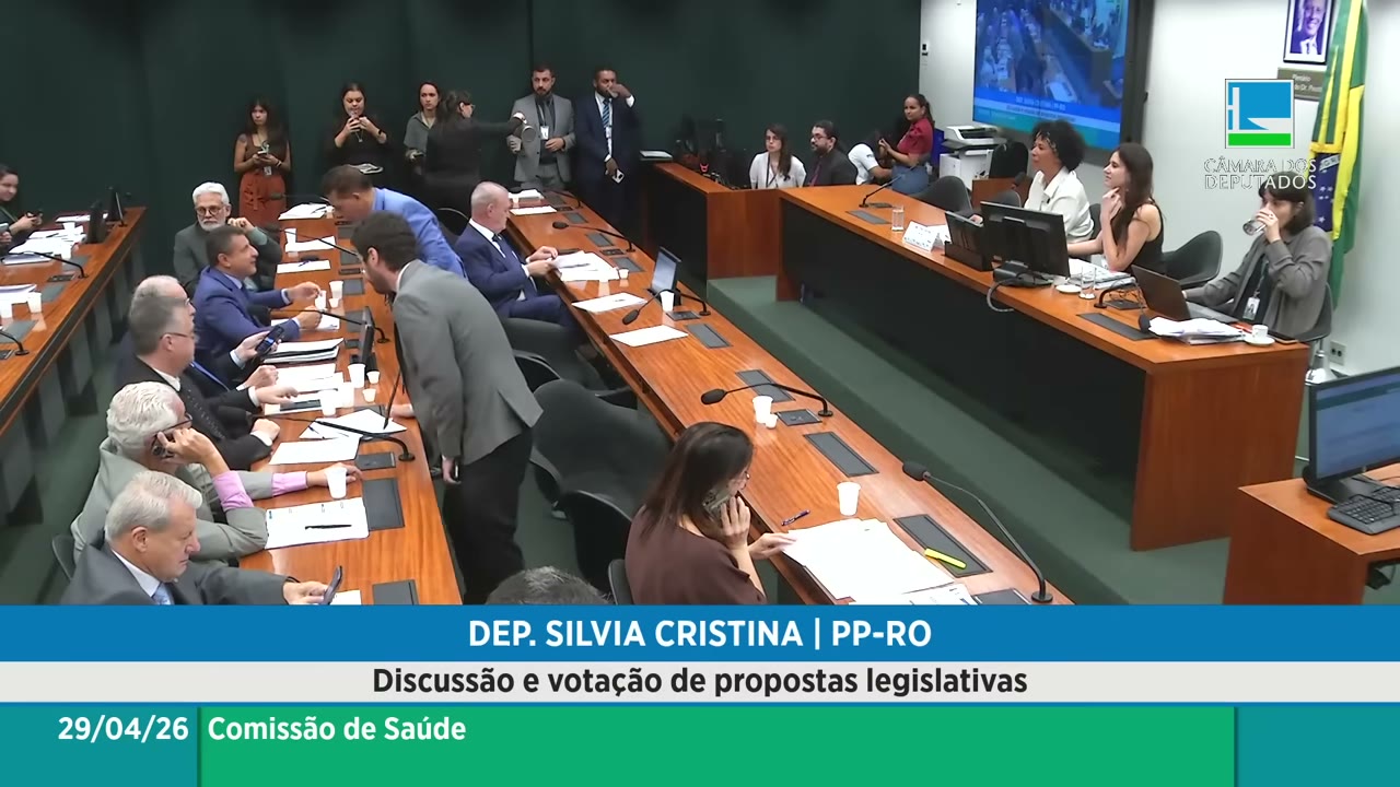 Vídeo do evento em 27:57