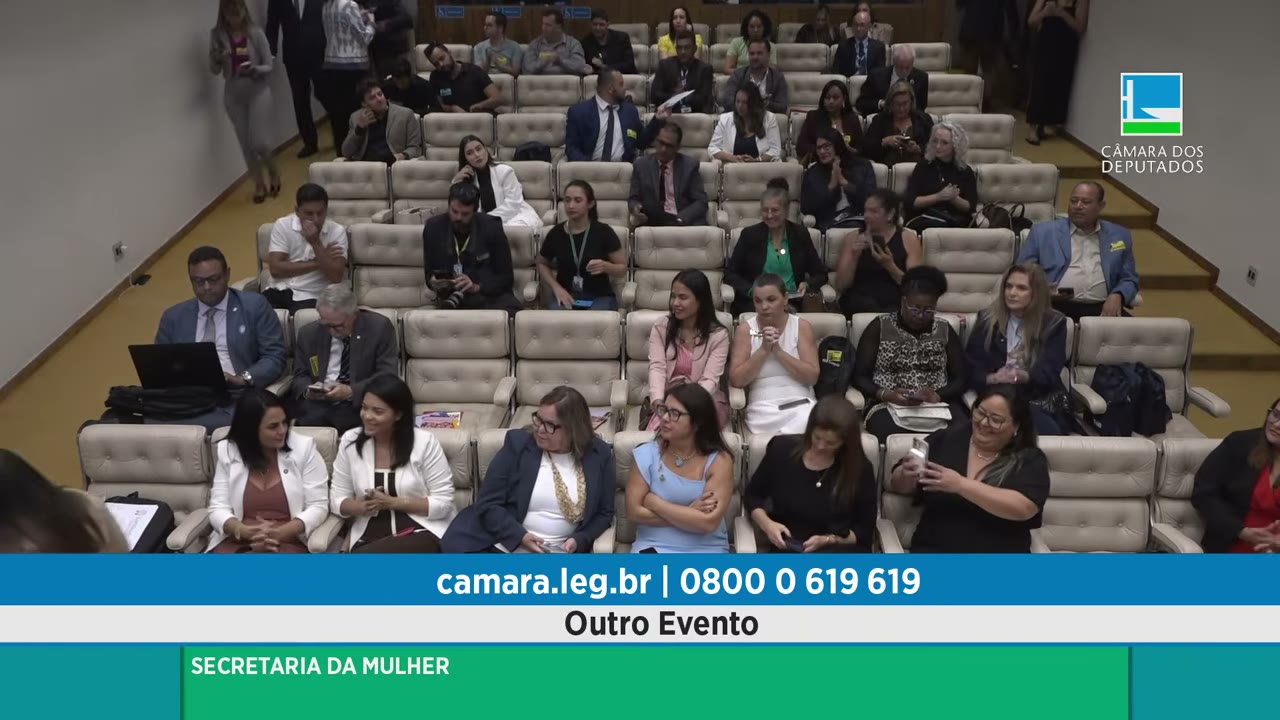 Vídeo do evento em 1:04:34