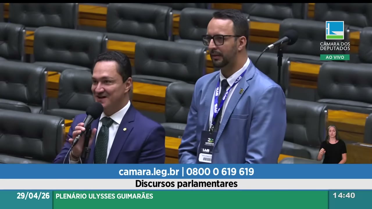 Vídeo do evento em 41:47