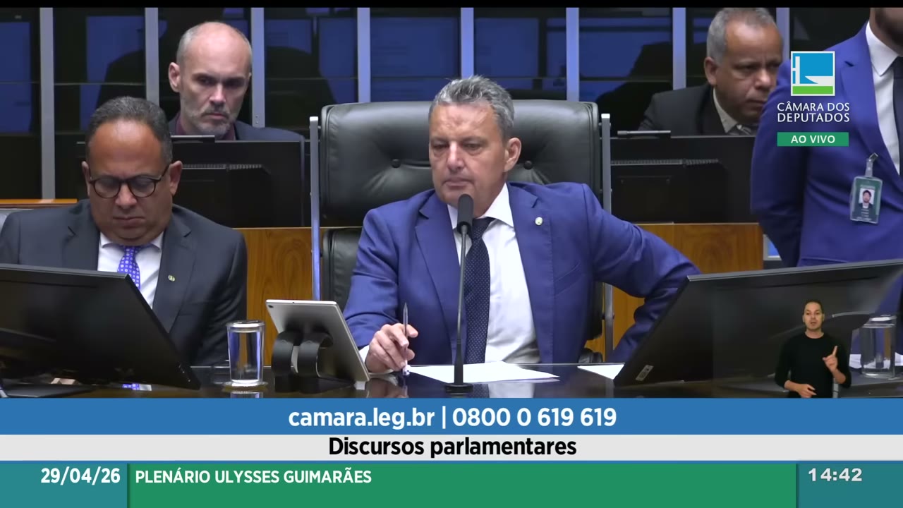 Vídeo do evento em 44:06