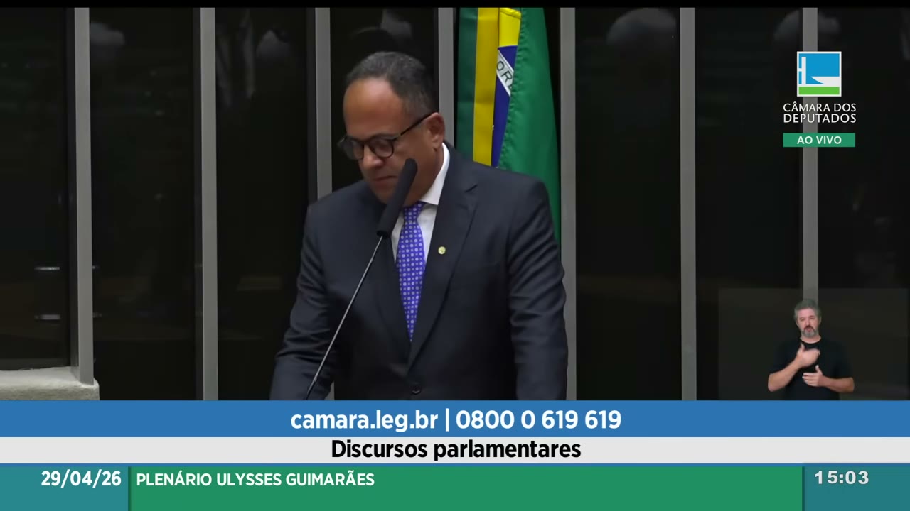 Vídeo do evento em 1:05:30
