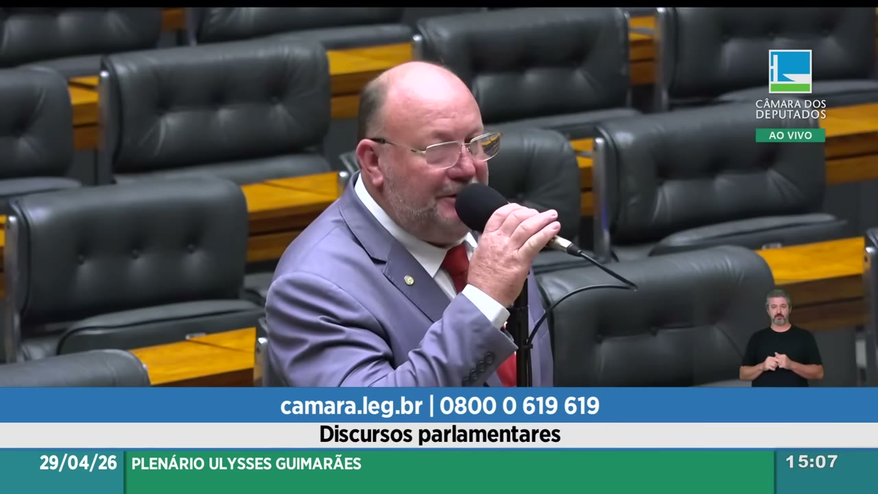Vídeo do evento em 1:09:34