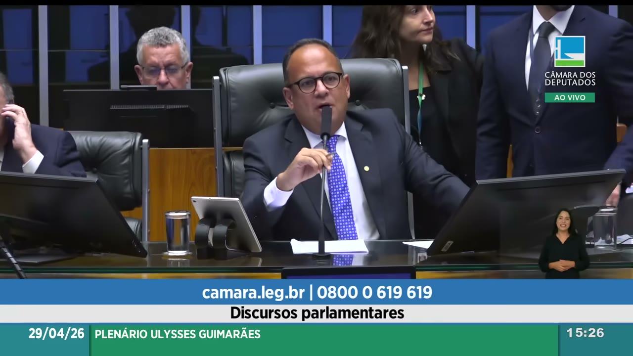 Vídeo do evento em 1:28:33