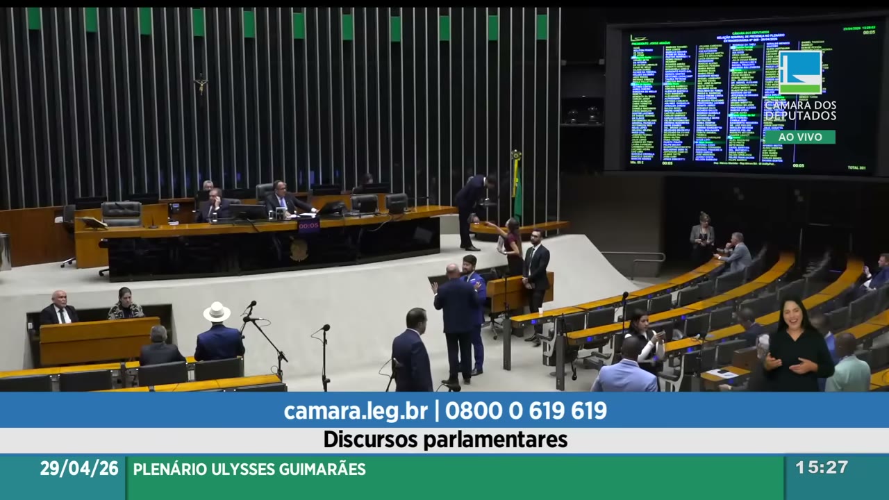 Vídeo do evento em 1:29:33