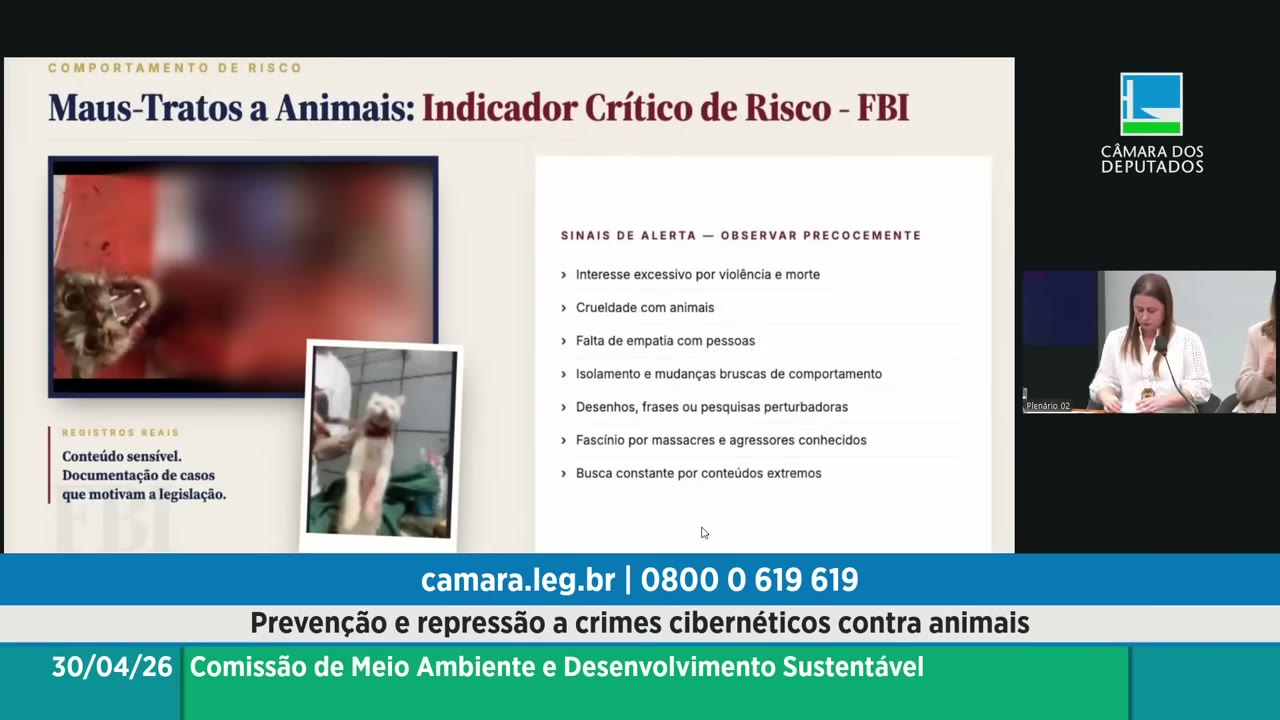 Vídeo do evento em 26:16